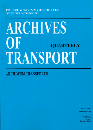 Archives of Transport - okładka